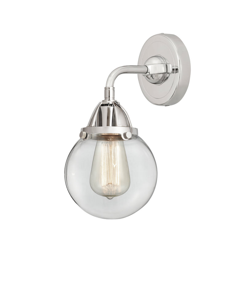 Innovations 288-1W-PC-G202-6 One Light Wall Sconce, Polished Chrome