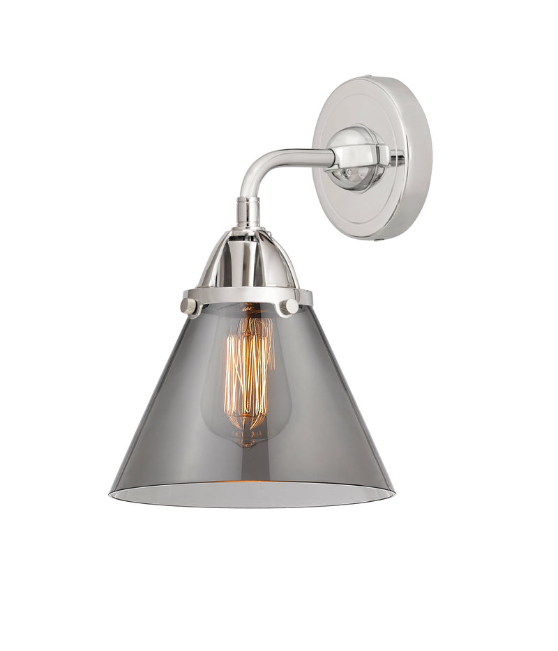 Innovations 288-1W-PC-G43 One Light Wall Sconce, Polished Chrome