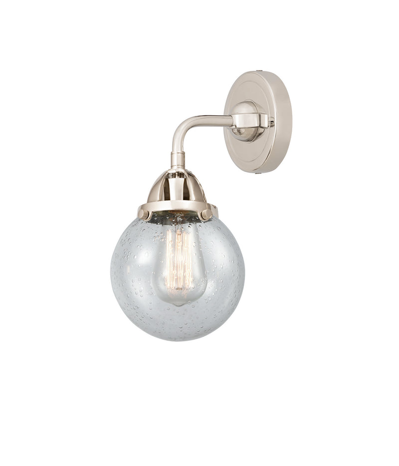 Innovations 288-1W-PN-G204-6 One Light Wall Sconce, Polished Nickel