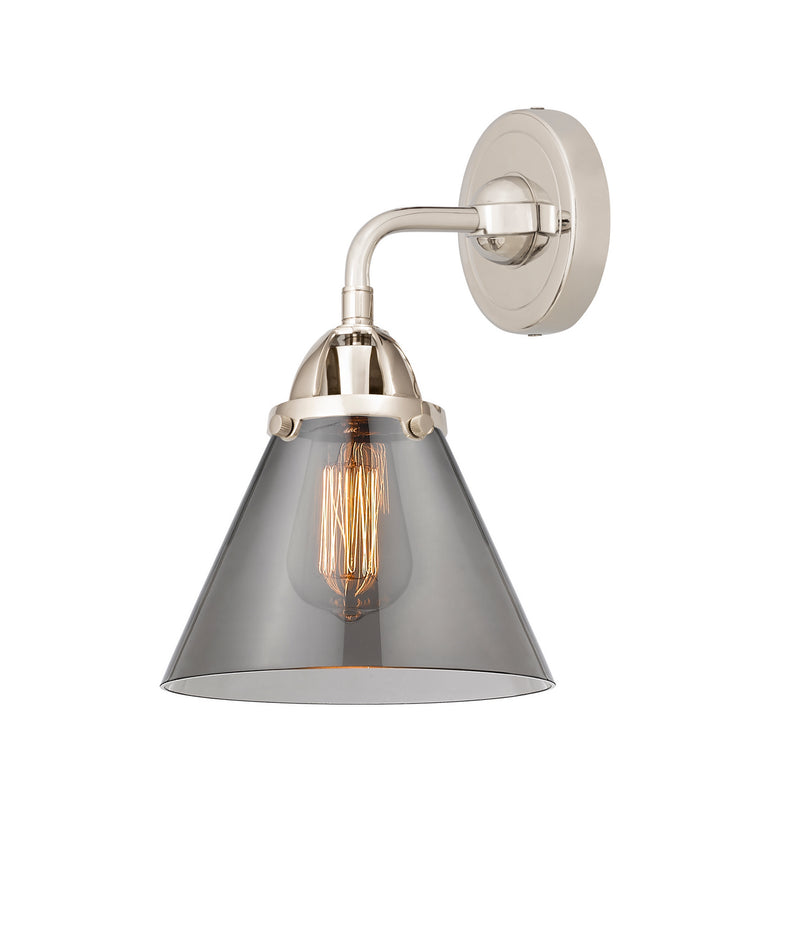 Innovations 288-1W-PN-G43 One Light Wall Sconce, Polished Nickel