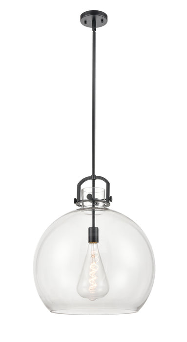 Innovations 410-1S-BK-18CL LED Pendant, Matte Black