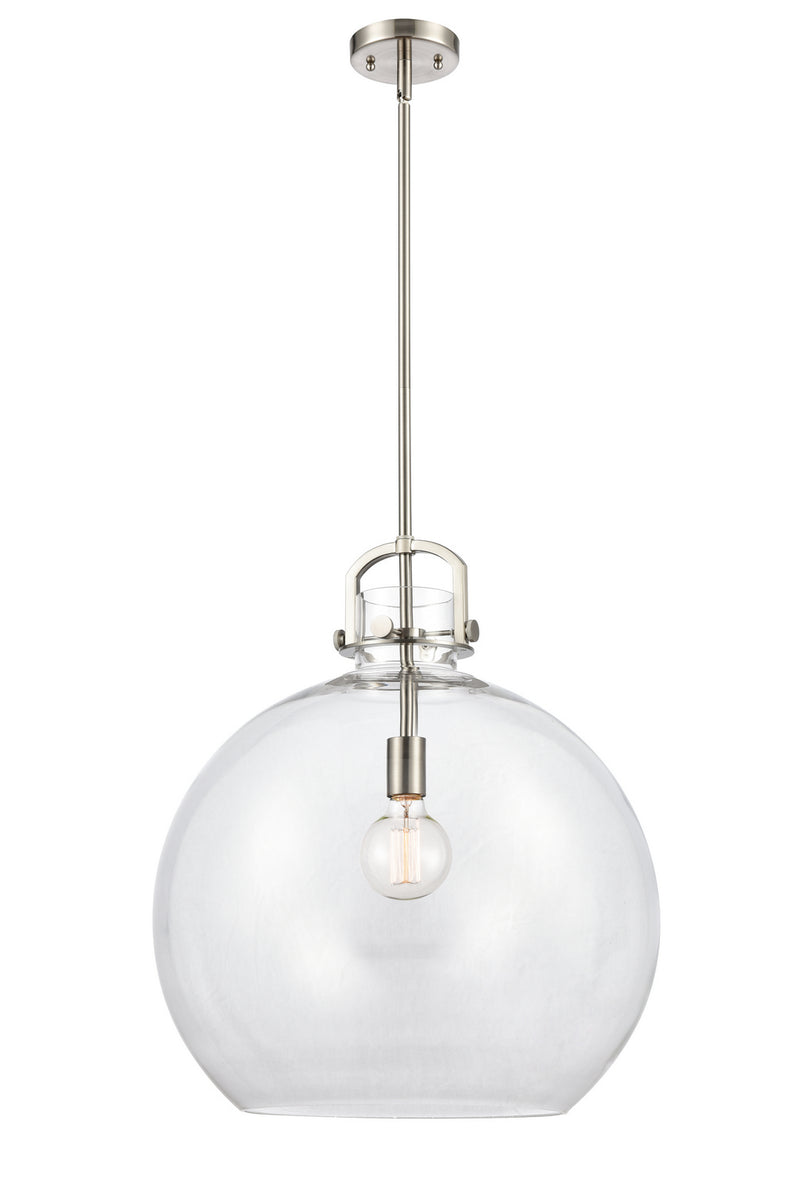 Innovations 410-1S-SN-18CL LED Pendant, Brushed Satin Nickel