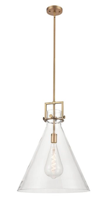 Innovations 411-1S-BB-18CL LED Pendant, Brushed Brass