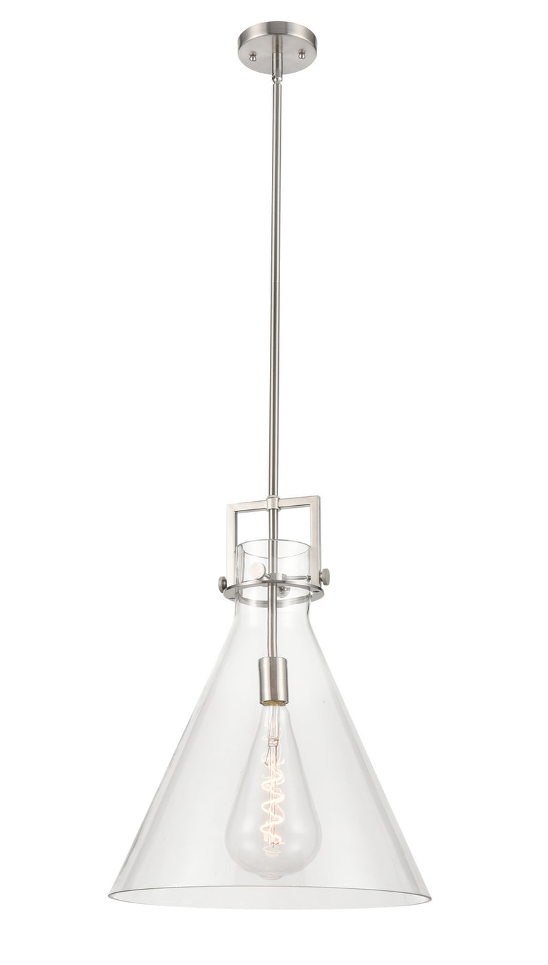 Innovations 411-1S-SN-16CL LED Pendant, Brushed Satin Nickel