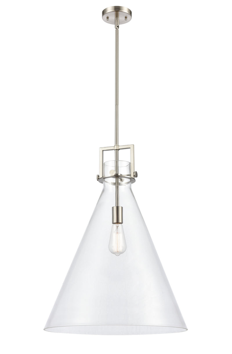 Innovations 411-1S-SN-18CL LED Pendant, Brushed Satin Nickel