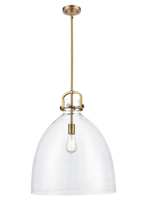 Innovations 412-1S-BB-18CL LED Pendant, Brushed Brass