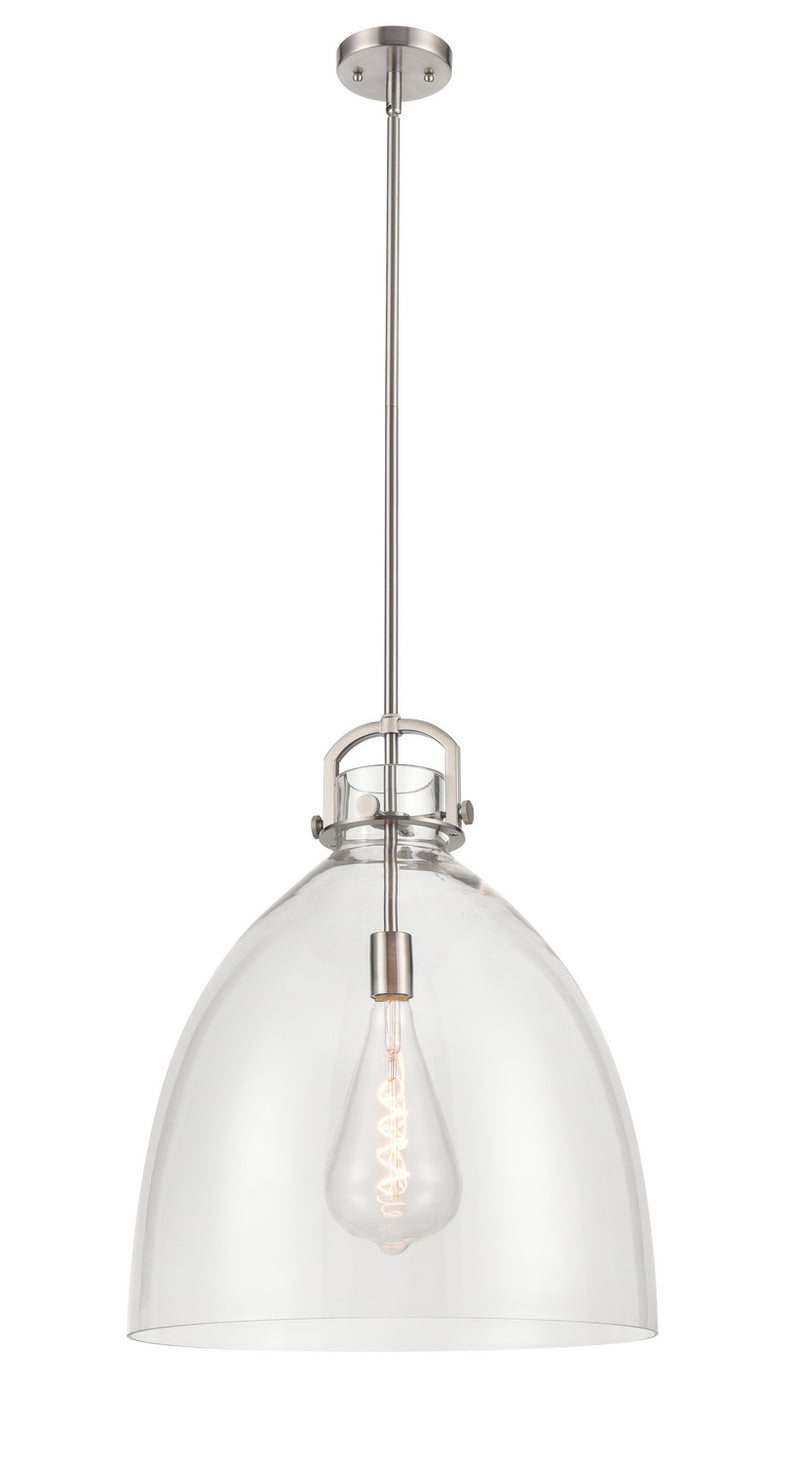 Innovations 412-1S-SN-18CL LED Pendant, Brushed Satin Nickel