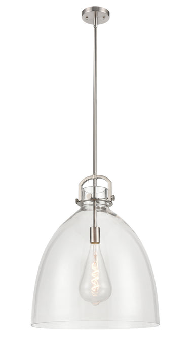 Innovations 412-1S-SN-18CL LED Pendant, Brushed Satin Nickel