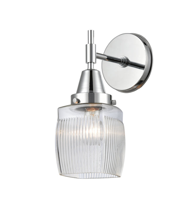 Innovations 447-1W-PC-G302 One Light Wall Sconce, Polished Chrome