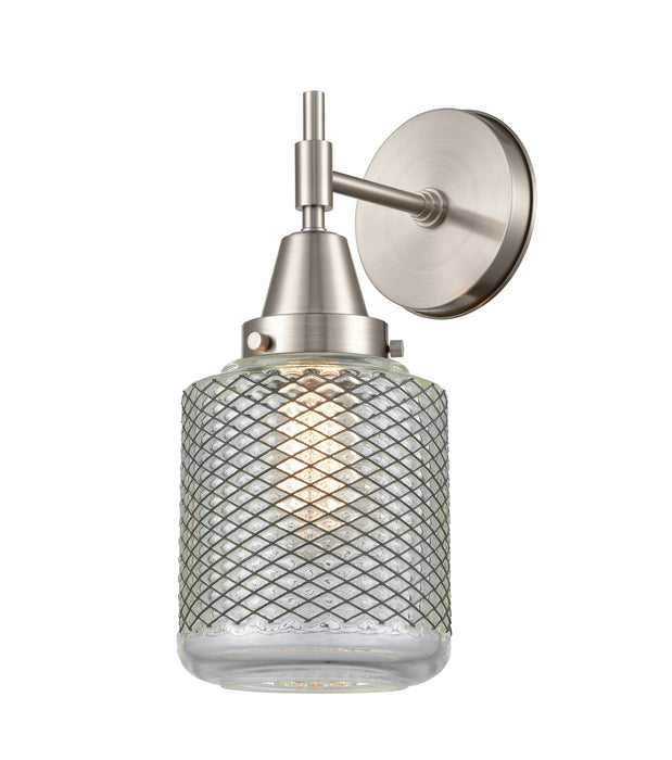 Innovations 447-1W-SN-G262-LED LED Wall Sconce, Satin Nickel