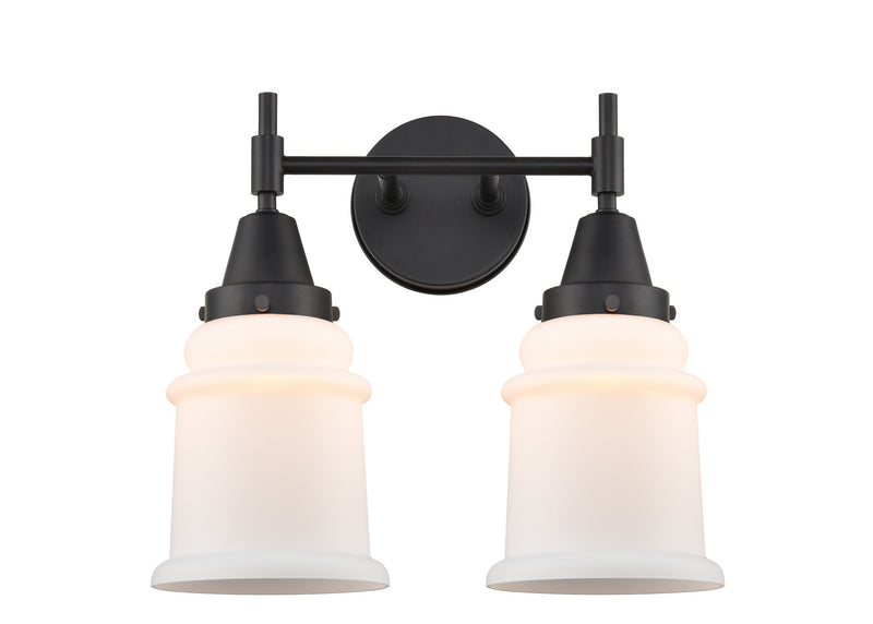 Innovations 447-2W-BK-G181-LED LED Bath Vanity, Matte Black