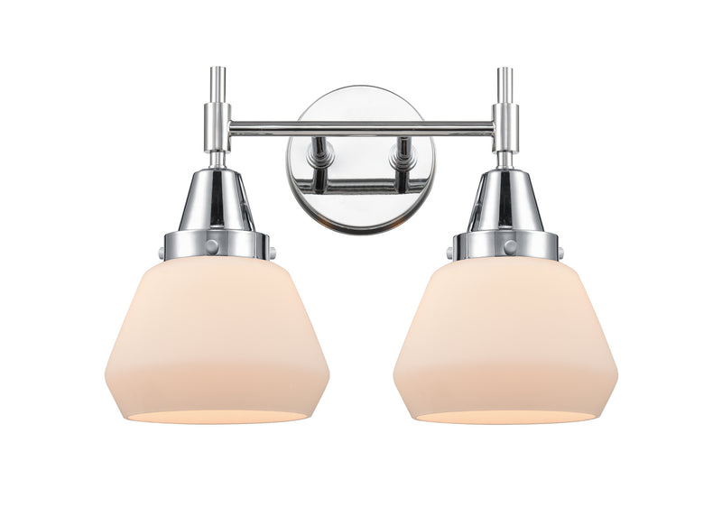 Innovations 447-2W-PC-G171 Two Light Bath Vanity, Polished Chrome