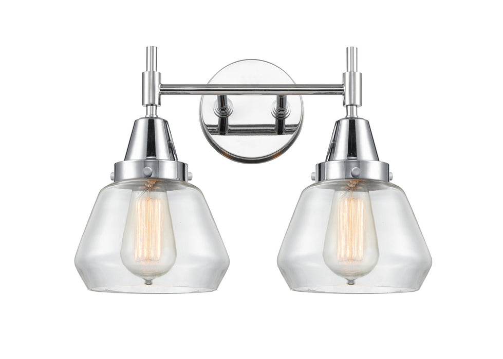 Innovations 447-2W-PC-G172 Two Light Bath Vanity, Polished Chrome