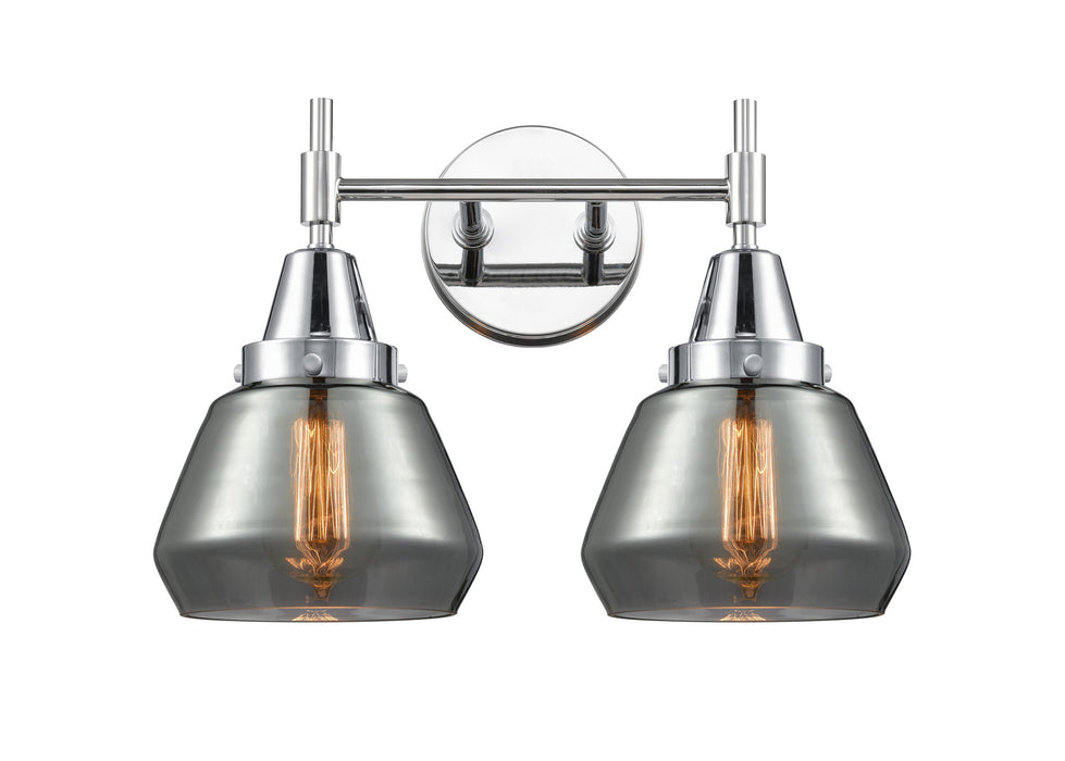 Innovations 447-2W-PC-G173 Two Light Bath Vanity, Polished Chrome