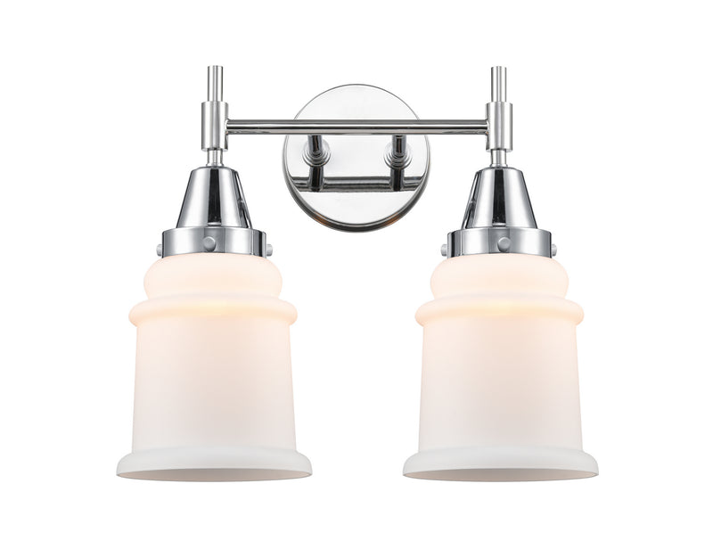 Innovations 447-2W-PC-G181 Two Light Bath Vanity, Polished Chrome