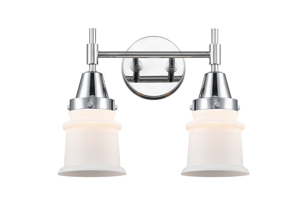Innovations 447-2W-PC-G181S Two Light Bath Vanity, Polished Chrome
