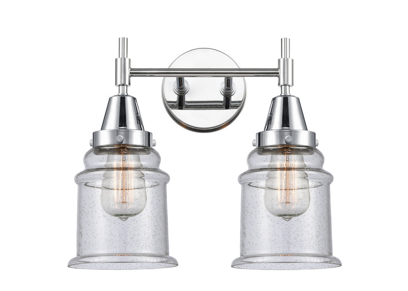 Innovations 447-2W-PC-G184-LED LED Bath Vanity, Polished Chrome