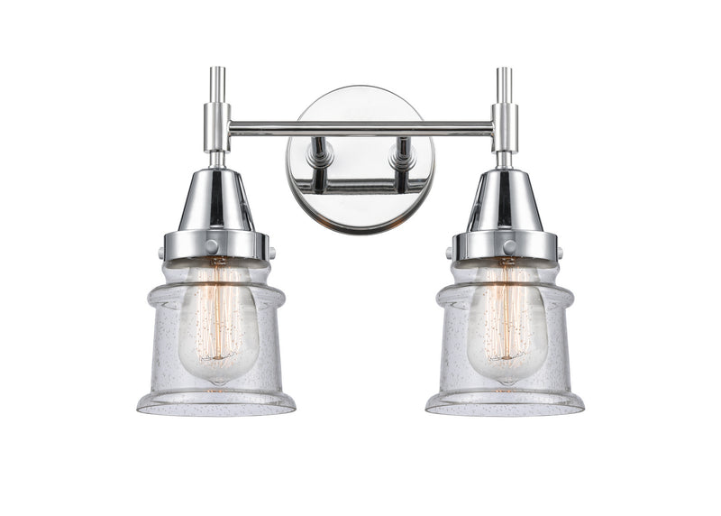Innovations 447-2W-PC-G184S-LED LED Bath Vanity, Polished Chrome