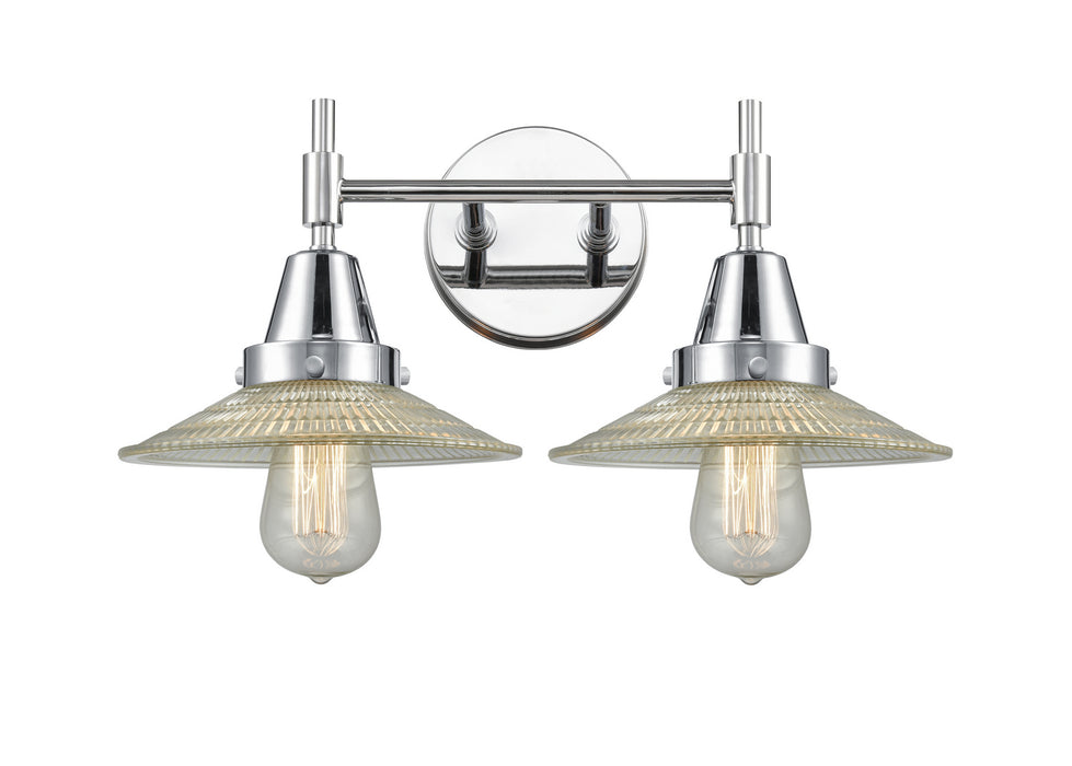 Innovations 447-2W-PC-G2 Two Light Bath Vanity, Polished Chrome
