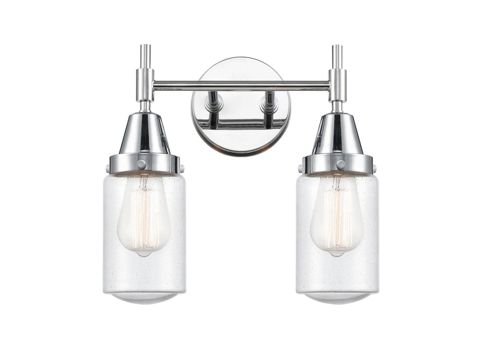 Innovations 447-2W-PC-G314-LED LED Bath Vanity, Polished Chrome