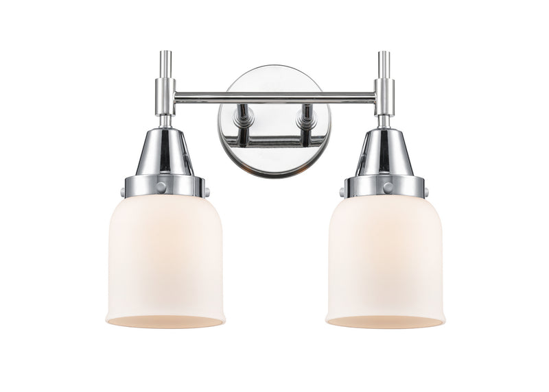 Innovations 447-2W-PC-G51 Two Light Bath Vanity, Polished Chrome