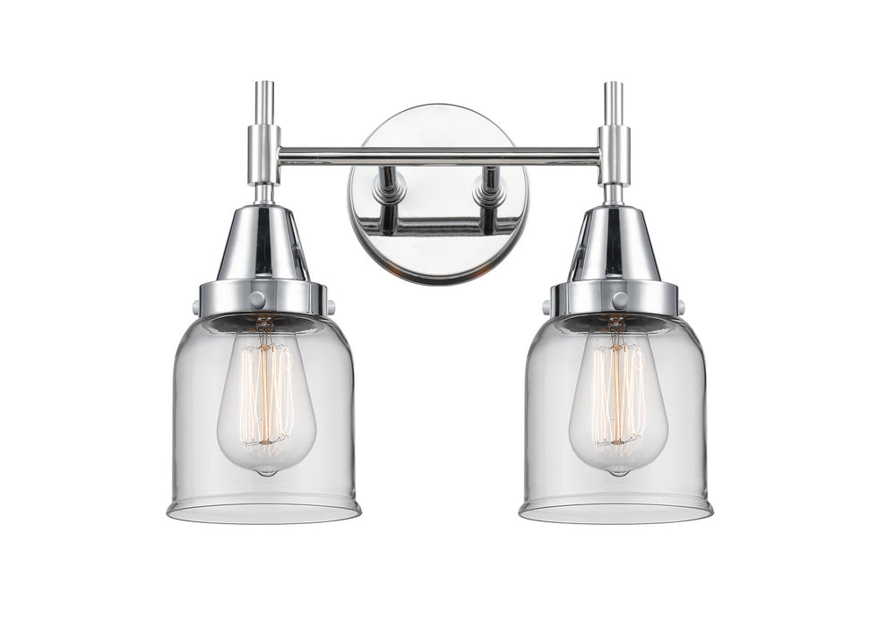 Innovations 447-2W-PC-G52 Two Light Bath Vanity, Polished Chrome
