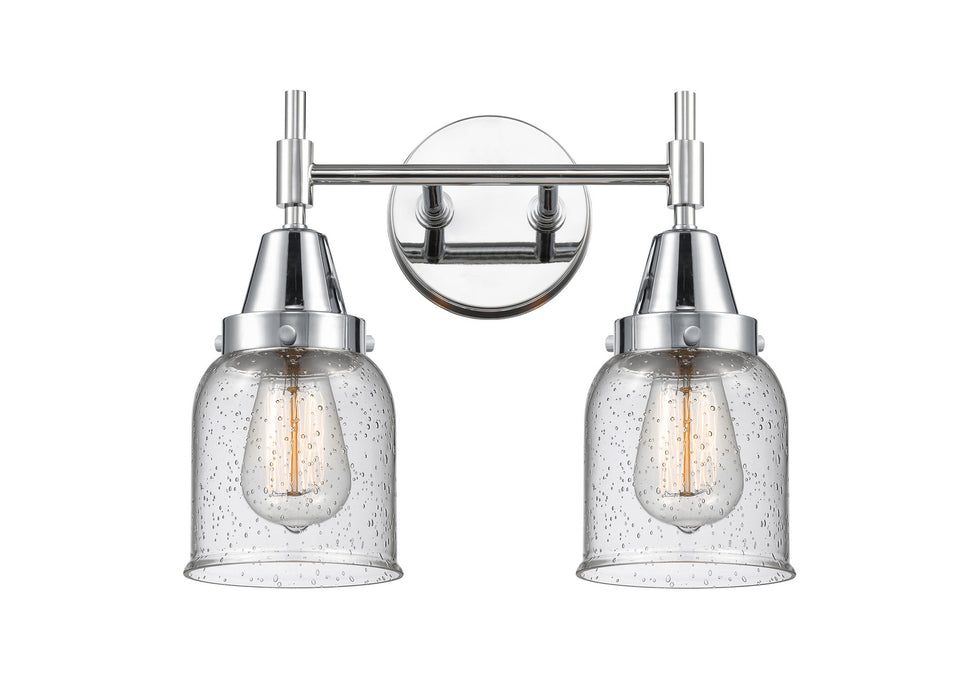 Innovations 447-2W-PC-G54 Two Light Bath Vanity, Polished Chrome