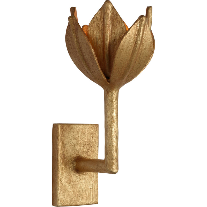Visual Comfort Signature JN 2001AGL LED Wall Sconce, Antique Gold Leaf