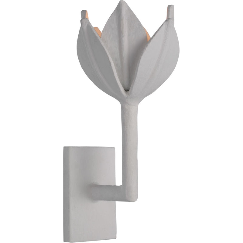 Visual Comfort Signature JN 2001PW LED Wall Sconce, Plaster White