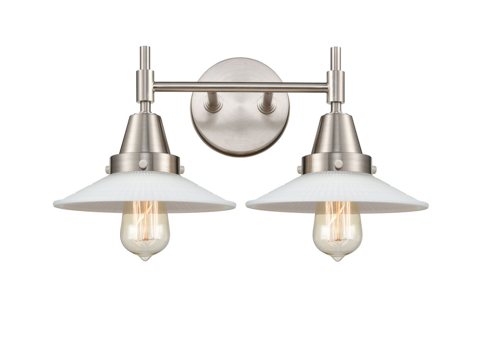 Innovations 447-2W-SN-G1-LED LED Bath Vanity, Satin Nickel