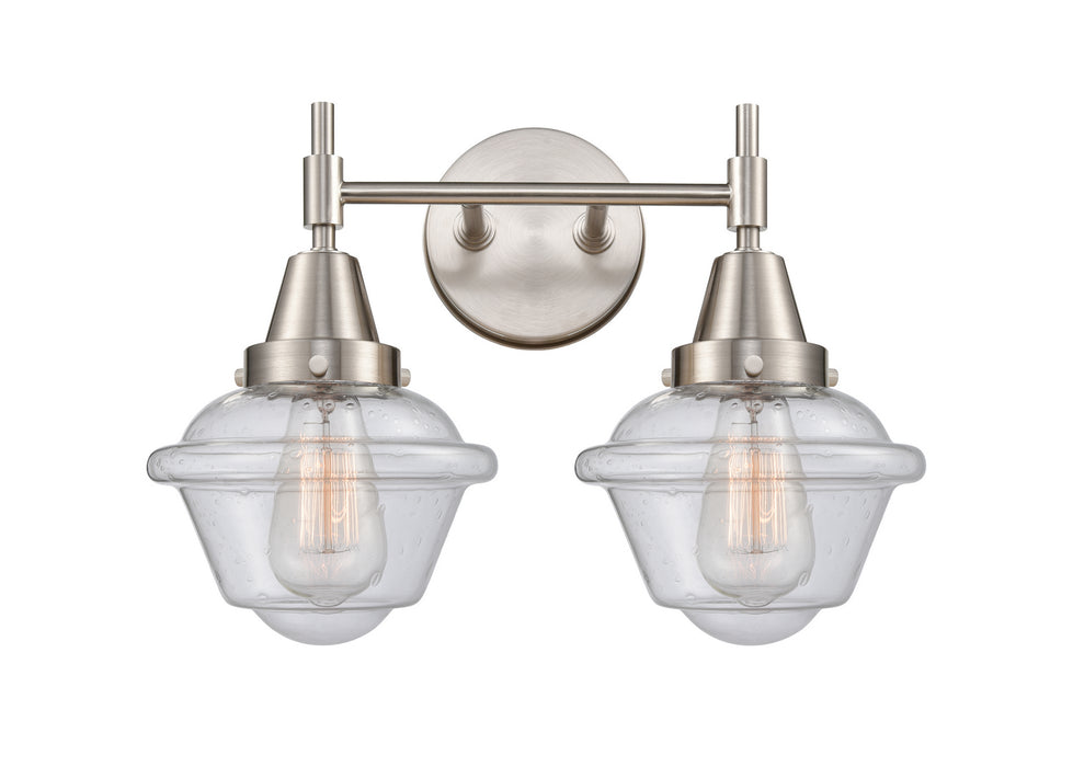 Innovations 447-2W-SN-G534-LED LED Bath Vanity, Satin Nickel