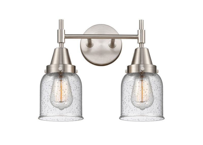 Innovations 447-2W-SN-G54-LED LED Bath Vanity, Satin Nickel