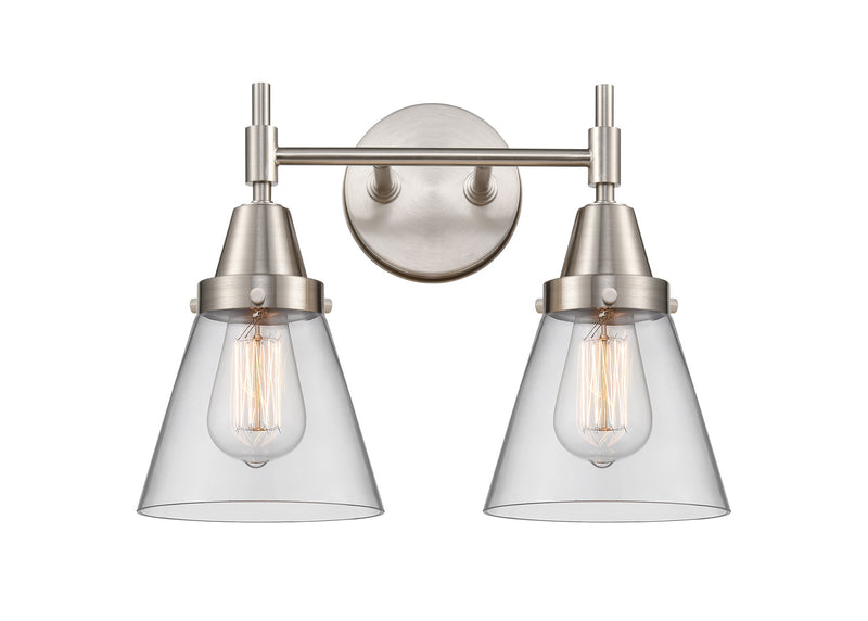 Innovations 447-2W-SN-G62-LED LED Bath Vanity, Satin Nickel