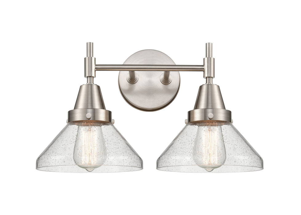 Innovations 447-2W-SN-SDY-LED LED Bath Vanity, Satin Nickel
