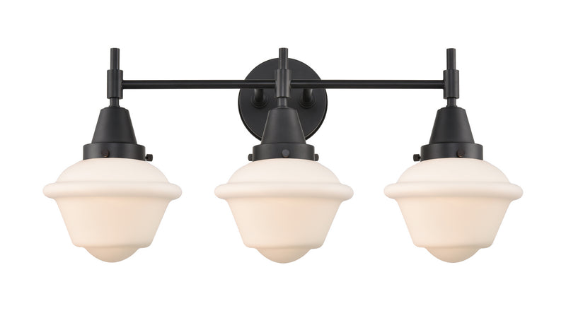 Innovations 447-3W-BK-G531-LED LED Bath Vanity, Matte Black