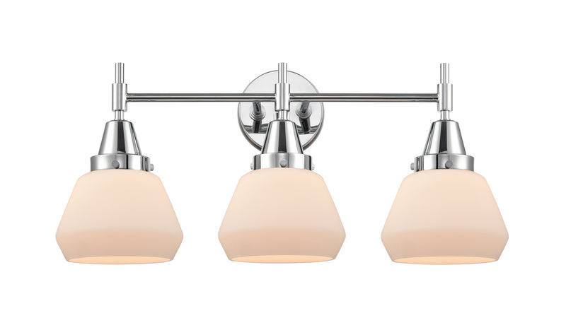 Innovations 447-3W-PC-G171 Three Light Bath Vanity, Polished Chrome