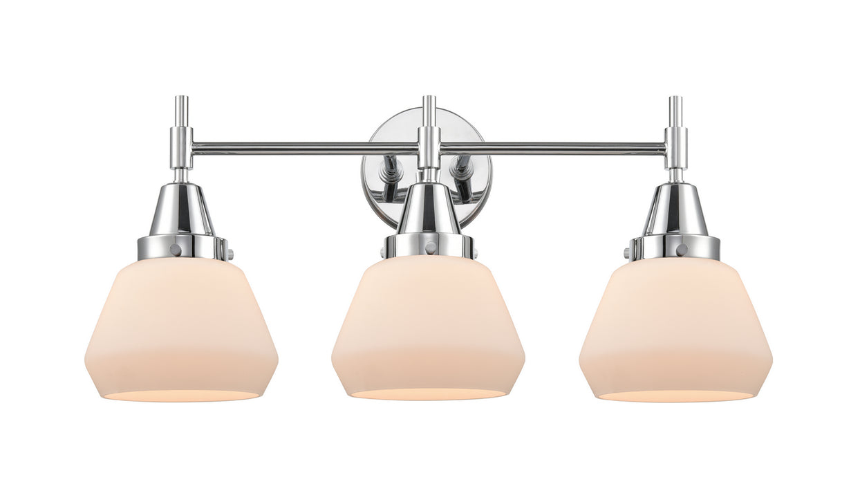 Innovations 447-3W-PC-G171 Three Light Bath Vanity, Polished Chrome