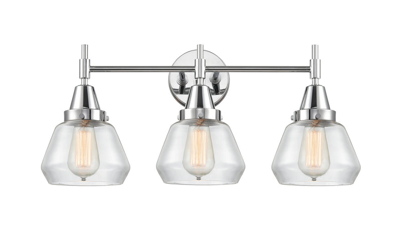 Innovations 447-3W-PC-G172 Three Light Bath Vanity, Polished Chrome