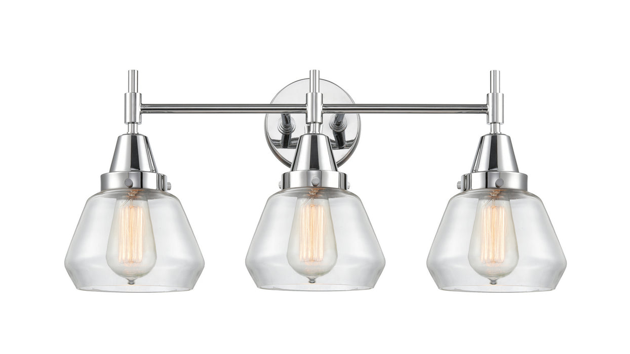 Innovations 447-3W-PC-G172 Three Light Bath Vanity, Polished Chrome