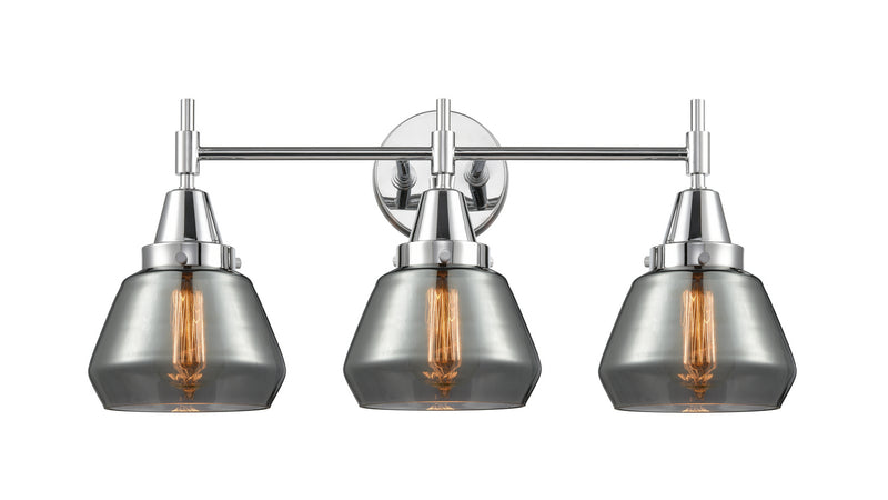 Innovations 447-3W-PC-G173 Three Light Bath Vanity, Polished Chrome