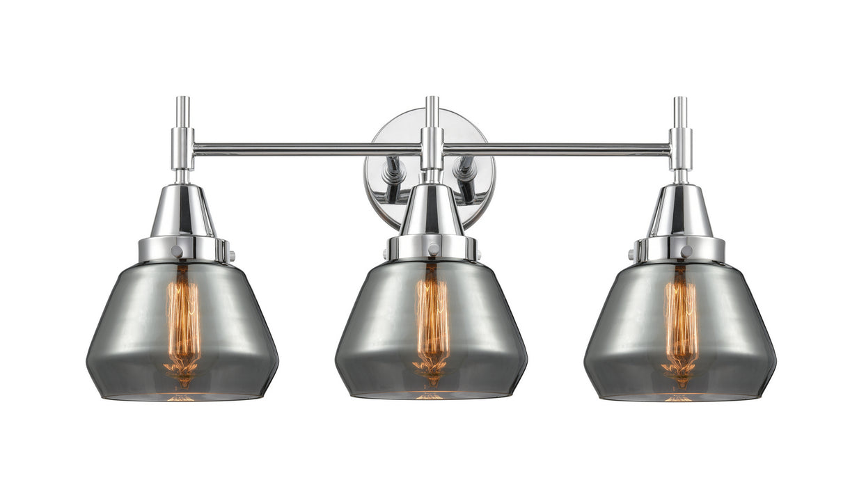 Innovations 447-3W-PC-G173 Three Light Bath Vanity, Polished Chrome