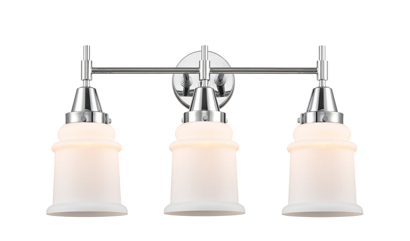 Innovations 447-3W-PC-G181 Three Light Bath Vanity, Polished Chrome