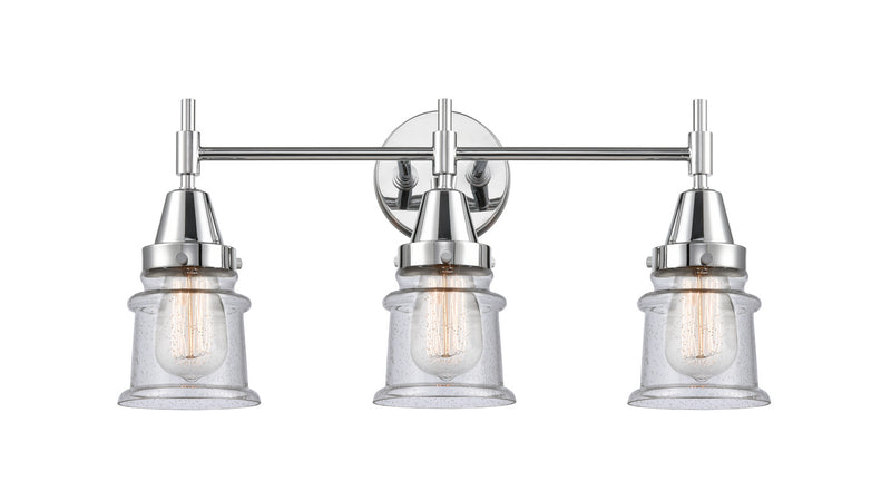 Innovations 447-3W-PC-G184S-LED LED Bath Vanity, Polished Chrome