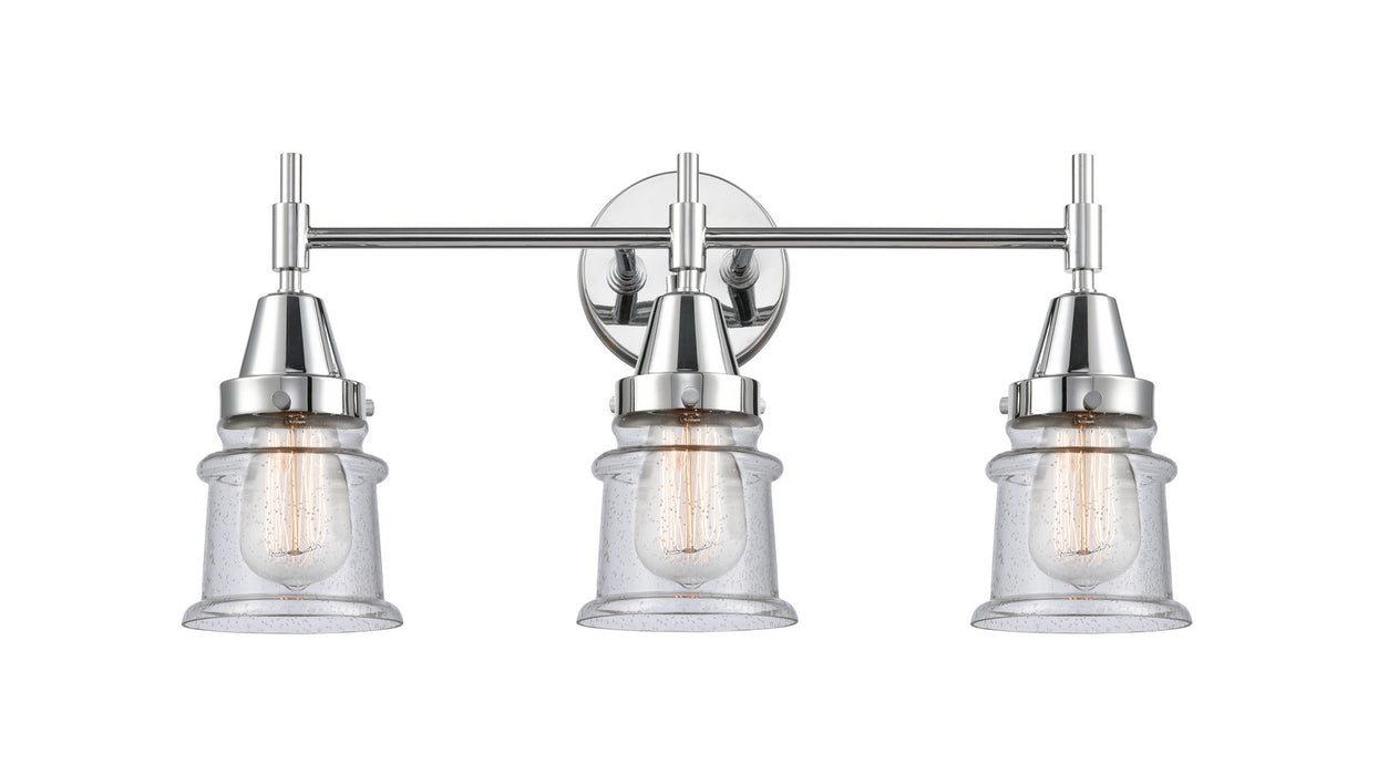 Innovations 447-3W-PC-G184S-LED LED Bath Vanity, Polished Chrome