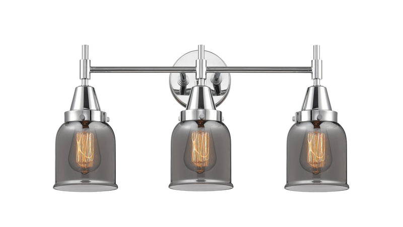 Innovations 447-3W-PC-G53 Three Light Bath Vanity, Polished Chrome