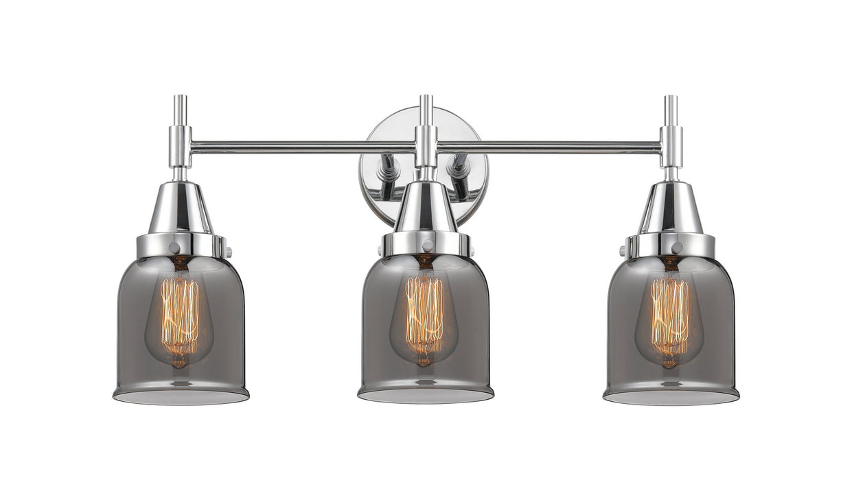 Innovations 447-3W-PC-G53 Three Light Bath Vanity, Polished Chrome