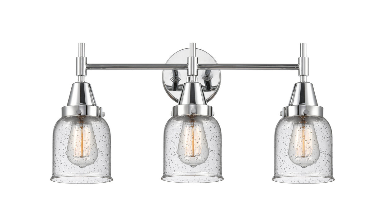 Innovations 447-3W-PC-G54 Three Light Bath Vanity, Polished Chrome