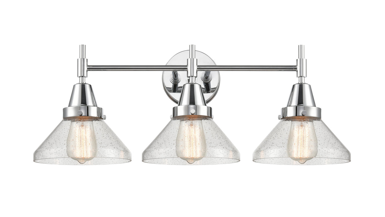 Innovations 447-3W-PC-SDY-LED LED Bath Vanity, Polished Chrome