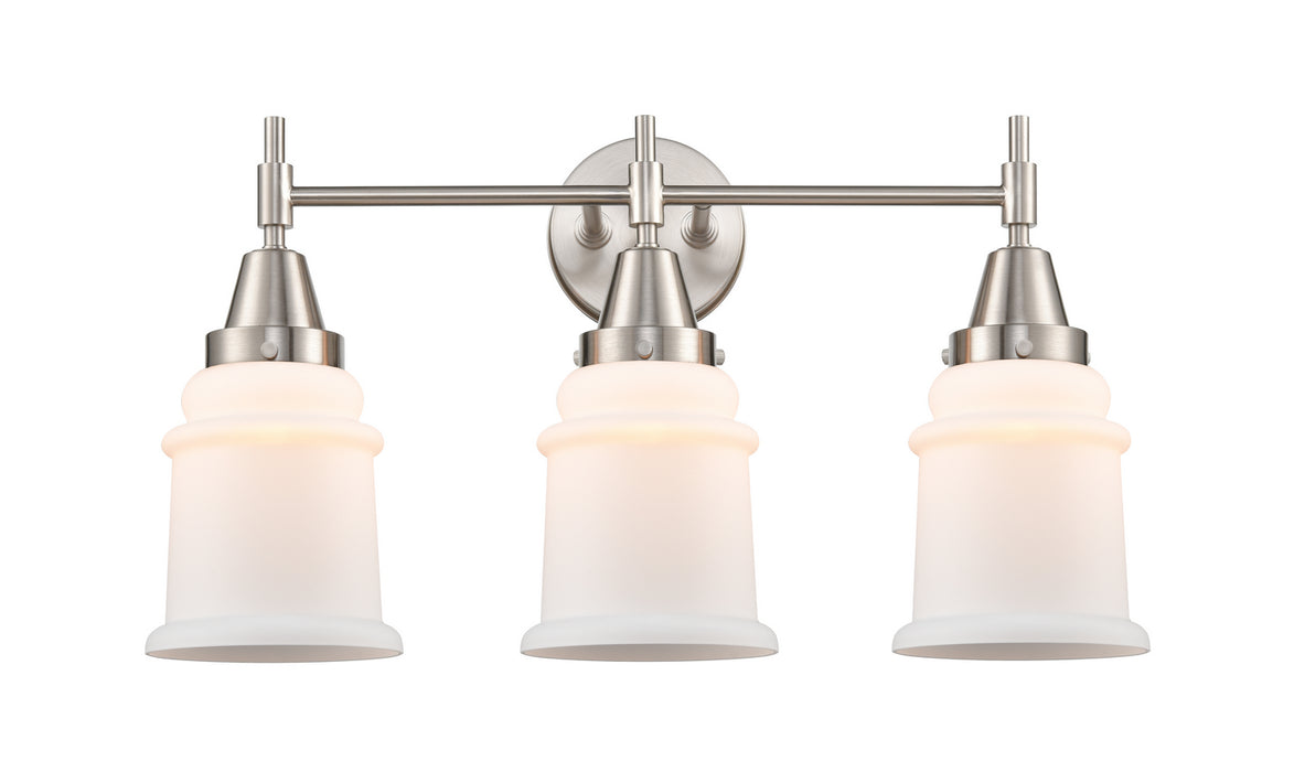 Innovations 447-3W-SN-G181-LED LED Bath Vanity, Satin Nickel