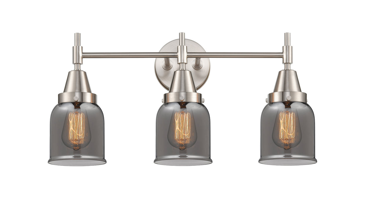 Innovations 447-3W-SN-G53 Three Light Bath Vanity, Satin Nickel